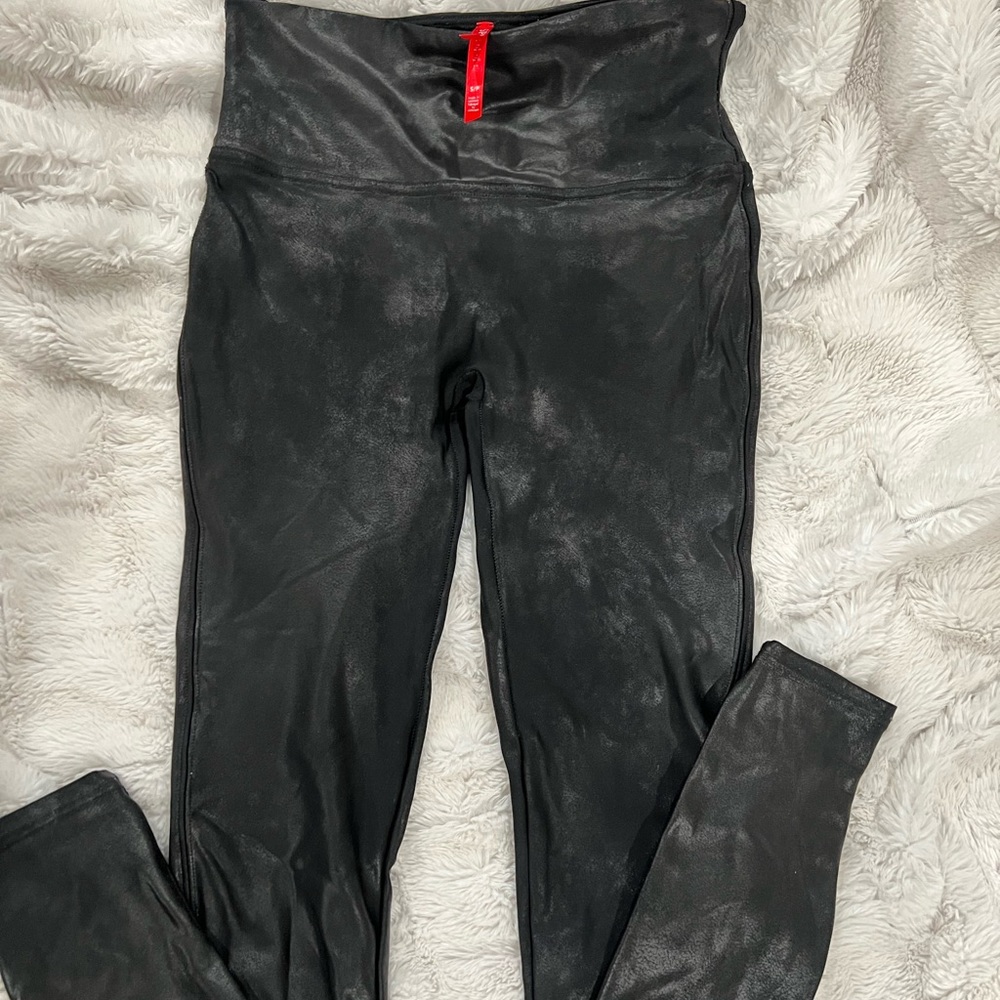 Spanx faux leather leggings